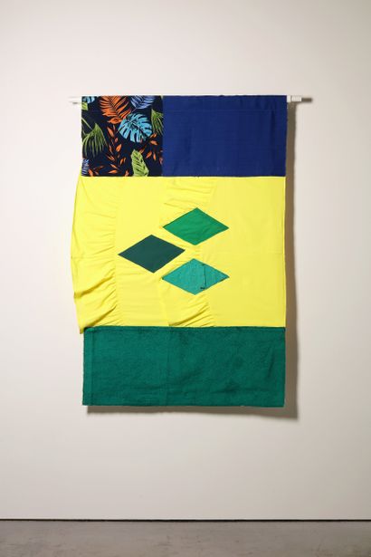 Saint-Vincent-et-les-Grenadines - Drapeau...