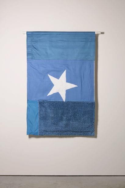 Somalie - Drapeau réalisé à partir de vêtements...
