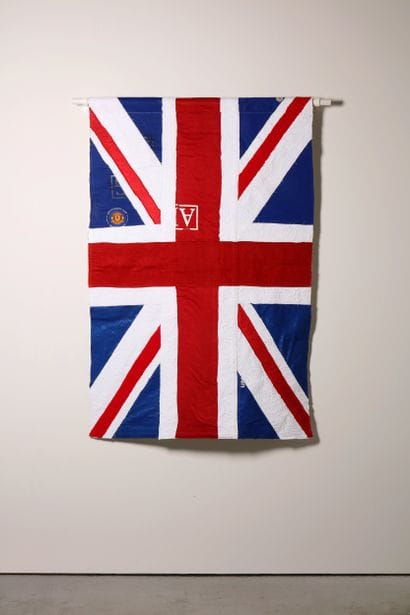 Royaume-Uni - Drapeau réalisé à partir de...