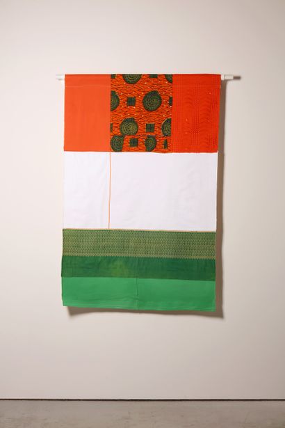 Côte d’Ivoire - Drapeau réalisé à partir...