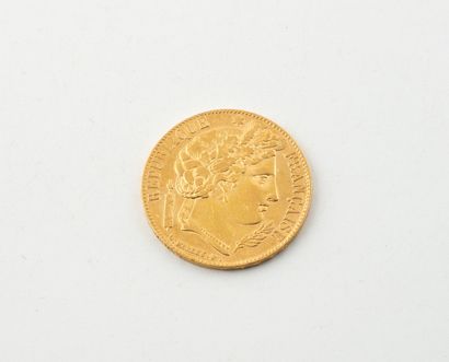 FRANCE
A 20-franc gold coin.
Ceres, Second...