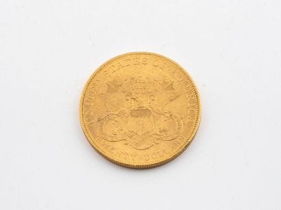 UNITED STATES
A 20-dollar gold coin.
Liberty...