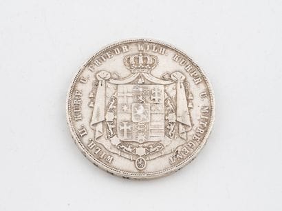 GERMANY, HESSEN-KASSEL
A 2-thaler silver...