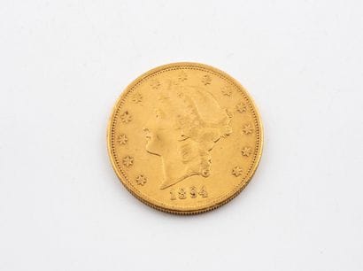 UNITED STATES
A 20-dollar gold coin.
Liberty...