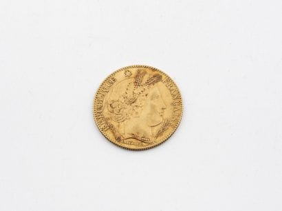 FRANCE
A 10-franc gold coin.
Ceres.
1899.
Weight:...