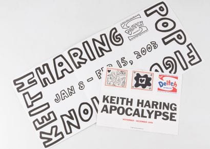 HARING (Keith). 
- Pop Figuration. New York,...