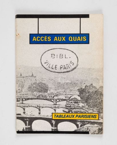 BAUMGARTEN (Lothar).
Accès aux quais. Tableaux...