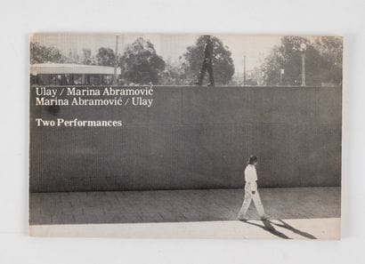 ULAY - ABRAMOVIC (Marina).
Two Performances...