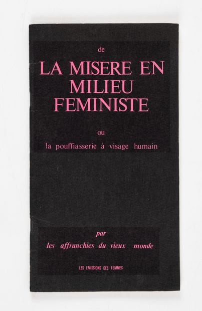 The Emancipated Women of the Old World. Misery...