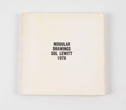 LEWITT (Sol). 
Modular Drawings. Geneva:...