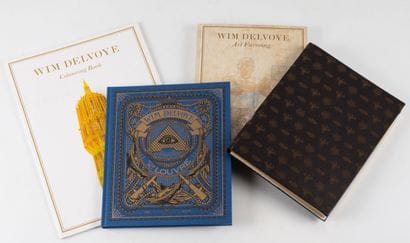 DELVOYE (Wim). 
Colouring Book (Artist’s...