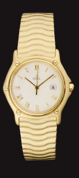 EBEL
Montre bracelet d'homme à quartz et...