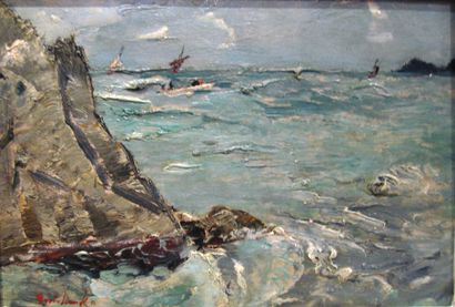 Alexis GRITCHENKO (1883-1977)
« Le cap brun...