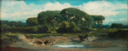 Jean-Baptiste CLESINGER (1814-1883)
« Taureaux...