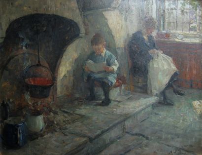 Pierre Jacques DIERCKX (1855-1947)
« Mère...