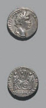 Auguste (27 av. - 143 ap. J.-C) Denier. Sa...