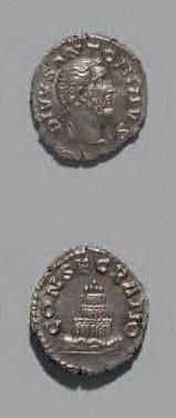 Antonin le Pieux (138-161) Denier. Sa tête...