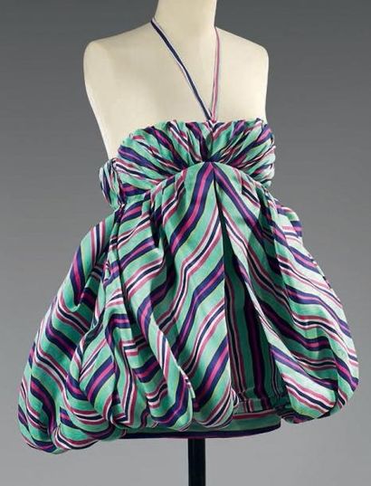 Emanuel UNGARO. Paris
Summer 2007. Robe bustier...