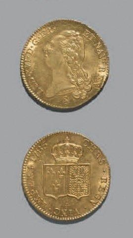 Louis XVI (1774-1793) Double Louis d'or au...