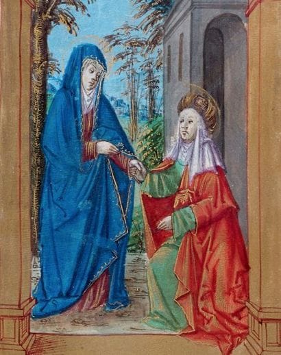 HEURES de la Vierge Marie. Manuscrit en latin...