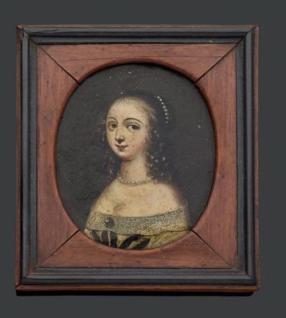 ÉCOLE du XVIIème siècle
Portrait de jeune...