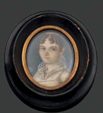Ecole Française du XIXème
Portrait de jeune...
