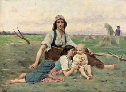 François-Alfred DELOBBE (1835-1915)
Le repos...