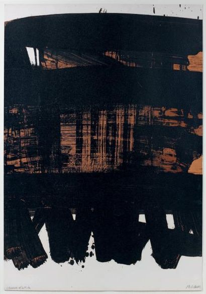 Pierre SOULAGES (né en 1919)
LITHOGRAPHIE...