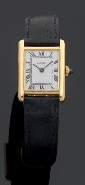 CARTIER
Modèle Tank Montre bracelet d'homme....