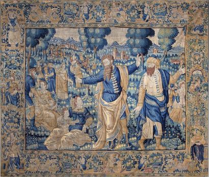 AUDENARDE
Importante tapisserie évoquant...