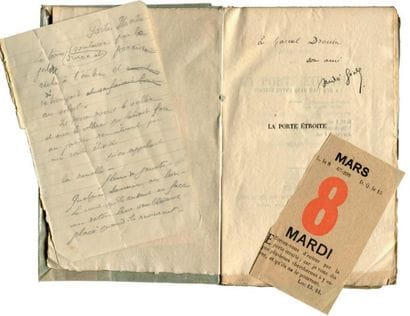 GIDE (André)
La Porte Étroite. Paris, Mercure...