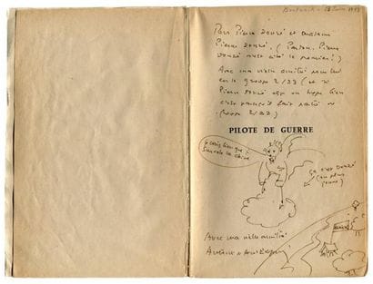 SAINT-EXUPÉRY (Antoine de)
Pilote de Guerre....
