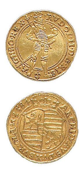AUTRICHE
Rodolphe II (1576-1612). Ducat d'or...