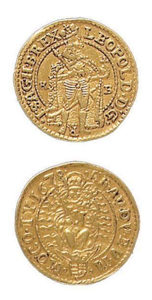 HONGRIE
Léopold 1er (1658-1705). Ducat d'or...