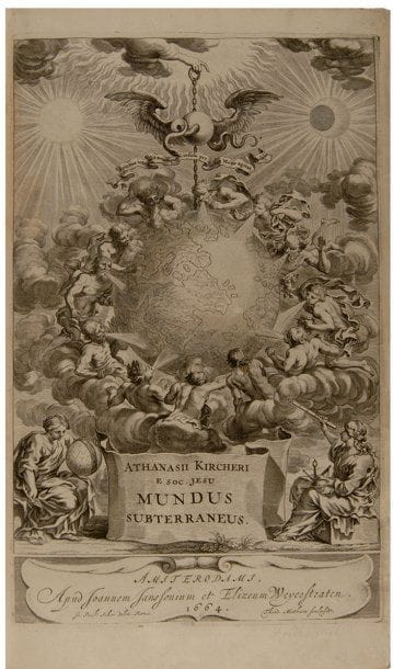 KIRCHER (Athanase)
Mundus subterrraneus in...