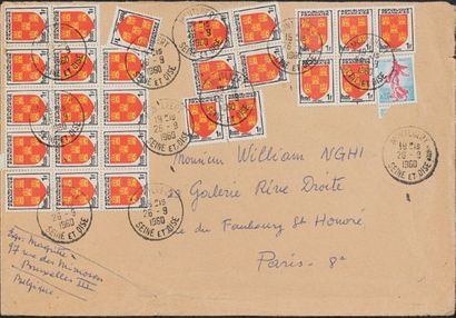René MAGRITTE (1898-1967)
Enveloppe datée...