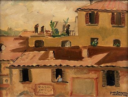 Yves BRAYER (1907-1990)
Vérone, 1937. Huile...