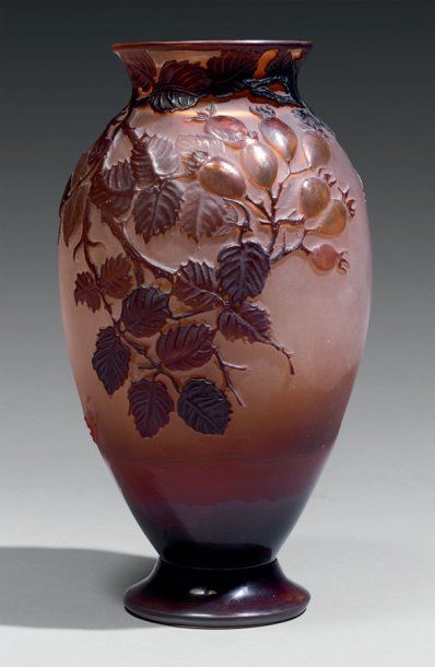 Emile GALLE (1846-1904)
Vase 