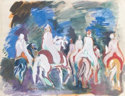 Hassan EL GLAOUI (1924)
Six cavaliers de...