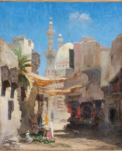 Godefroy DE HAGEMAnn (1820-1877)
Vue des...