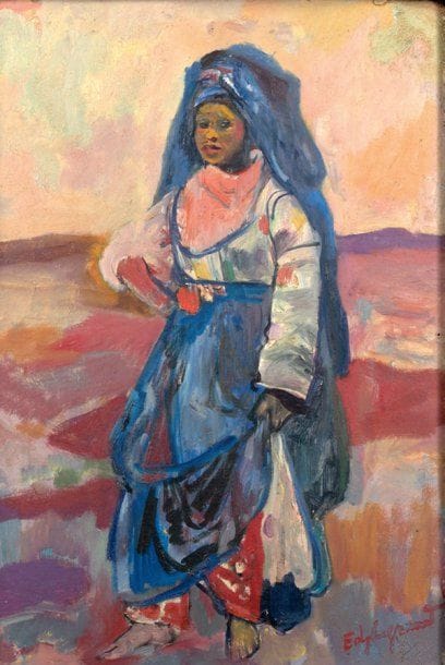 Edy LEGRAnD (1892-1970)
Portrait de Marocaine....