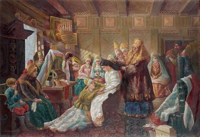 D'après Konstantin MAKOVSKI (1839-1915)
La...