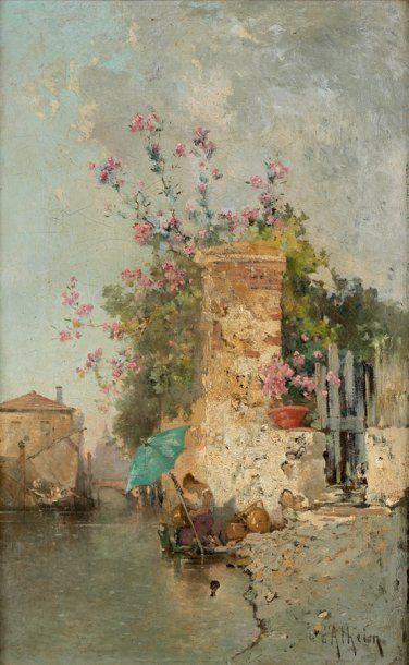 Jean D'ALHEIM (1840-1894)
Petit canal de...