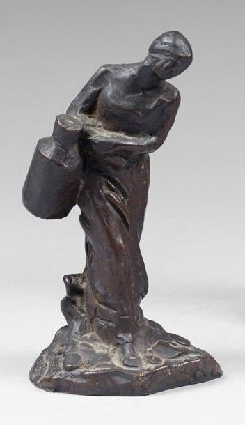 Aimé Jules DALOU (1838-1902)
La laitière....