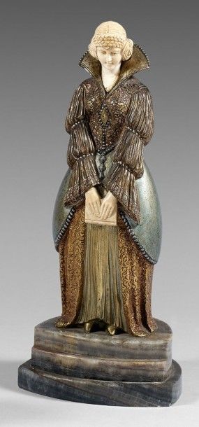 Demeter CHIPARUS (1886-1947)
Jeune femme...