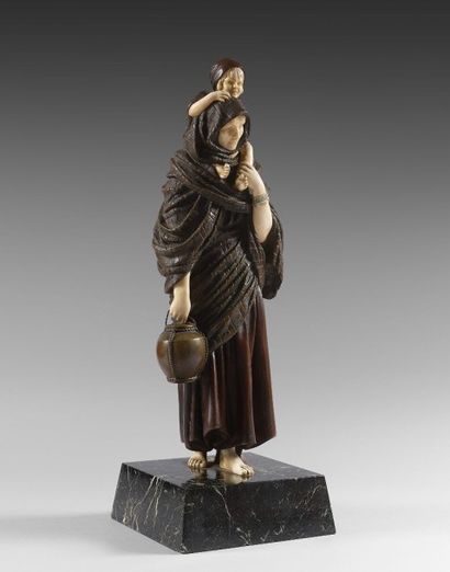 Demeter CHIPARUS (1886-1947)
Porteuse d'eau...