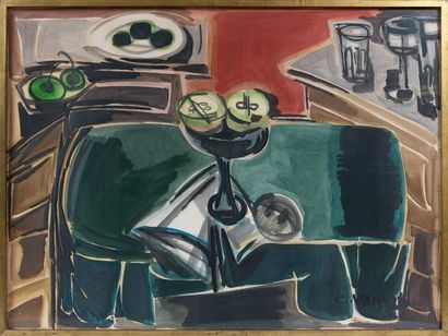Claude VENARD (1913-1999)
Nature morte à...