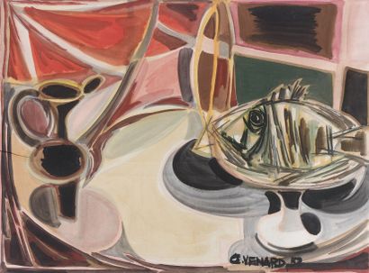 Claude VENARD (1913-1999)
Nature morte aux...