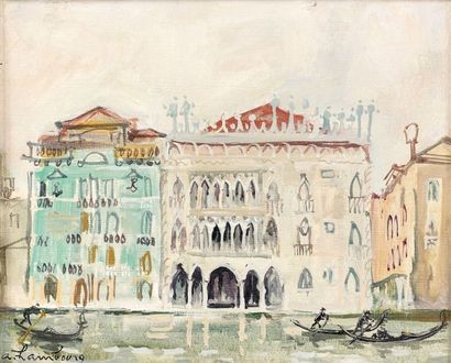 André HAMBOURG (1909-1999)
Ca D'Oro, Venise,...