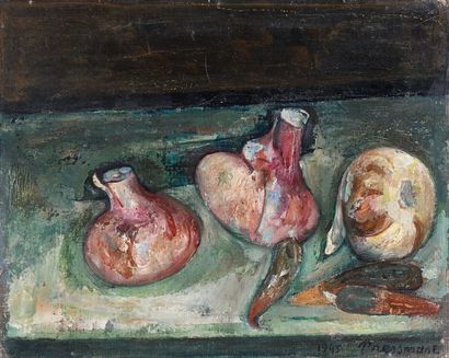 Joseph PRESSMANE (1904-1967)
Trois oignons,...